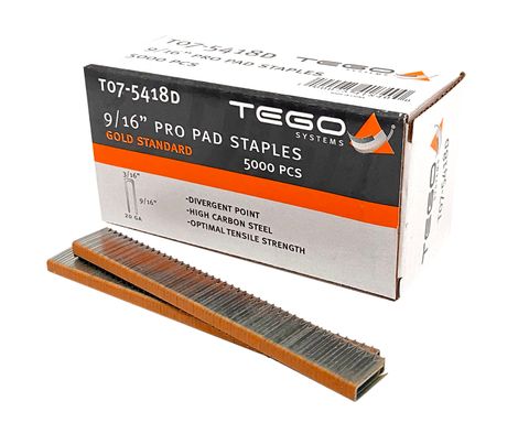 9/16" 5418 DIVERGENT POINT ELECTRIC TACKER STAPLE (5000 IN BOX)