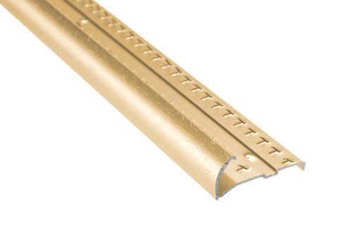 3/4" TAPDOWN PINNED COMM. HAMMERED GOLD ANODIZED