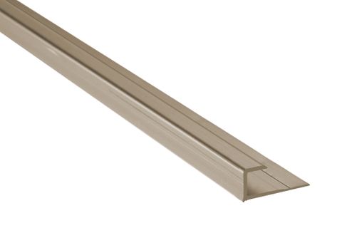1/4" J-MOULDING SATIN TITANIUM