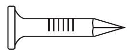1460-01 5/8" 10GA HD CONC PIN 1# BAG