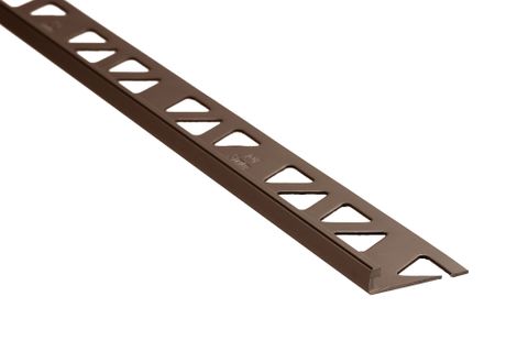 1/4" (6MM) TILE EDGE SATIN ANTIQUE BRONZE