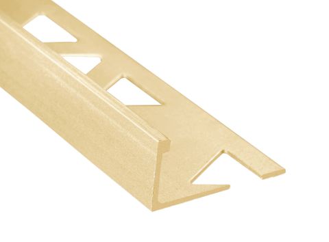 1/2" (12MM) TILE EDGE SATIN GOLD ANODIZED