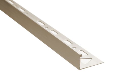 (CHECK DIAL5/8-850) 5/8" (16MM) TILE EDGE SATIN TITANIUM