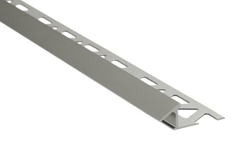 (CHECK DIACT1/2-CT-222) 1/2" (12MM) TILE ADAPTER SATIN CLEAR ANODIZED