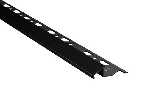5/16" (8MM) TILE REDUCER SATIN BLACK