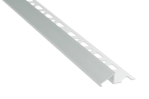 (CHECK DIATR1/2-TR-223) 1/2" (12MM) TILE REDUCER BRIGHT CLEAR