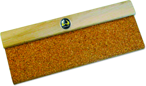 CORK RUBBING BOARD FOR RUBBING DOWN FLOORCOVERING AND REMOVING AIR BUBBLES