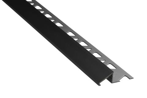 1/2" (12MM) TILE REDUCER SATIN BLACK