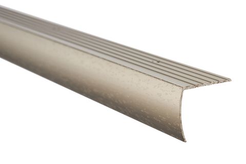 1-1/8" NOSING RESID. HAMMERED TITANIUM