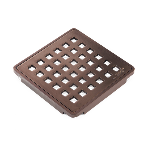 WEDI FUNDO DRAIN COVER SET OIL RUBBED BRONZE