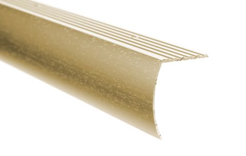 1-5/8" NOSING RESID. HAMMERED GOLD ANODIZED