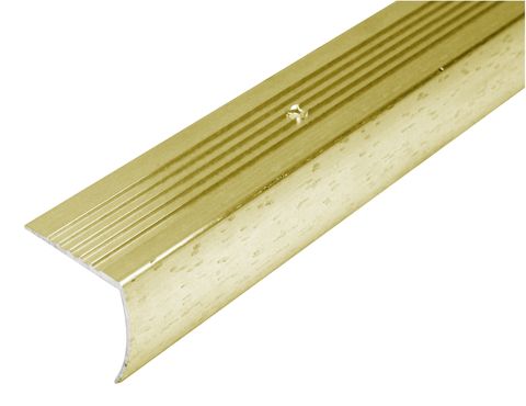1-7/8" NOSING RESID. HAMMERED GOLD ANODIZED