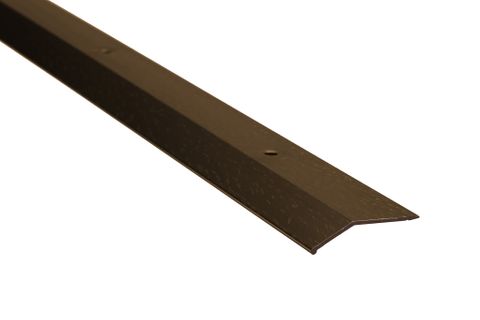 1-1/2" BEVEL BAR ECON. HAMMERED ANTIQUE BRONZE (42 PER TUBE)