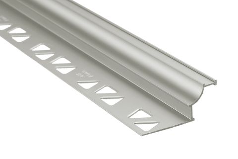 3/8" (10MM) CERAMIC COVE - SATIN CLEAR ANODIZED