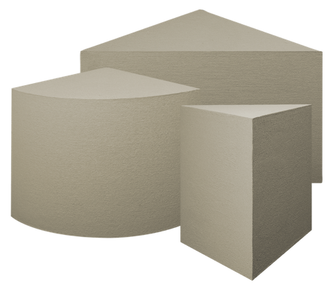 HYDRO BAN PREFORMED SEAT 16X16IN/41X41CM TRIANGLE (RF)