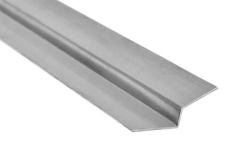 1/2" Z-BAR FIREPLACE METAL MILL FINISH