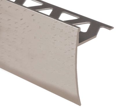 3/8" (10MM) TILE NOSING HAMMERED TITANIUM