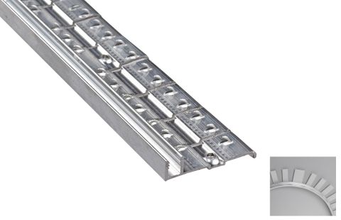3/8" WIDE TRACK PINNED CONTOUR MILL FINISH