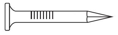 1466-01 1" 10 GA HD CONC NAILS 1# BAG