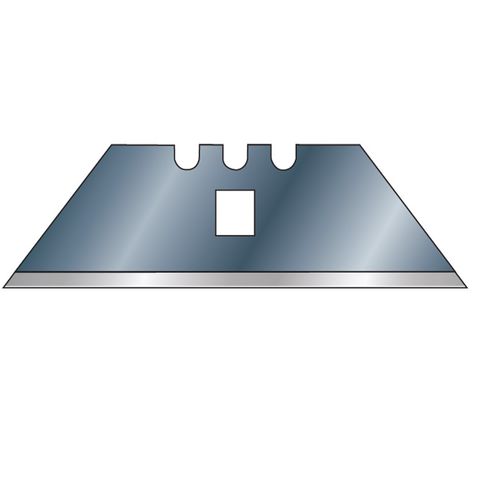 .025" HD BLUE 3-NOTCH UTILITY BLADE (BOX OF 10 TUBES/100 BLADES)