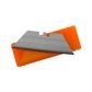 .025" HD 2-NOTCH UTILITY BLADE (BOX OF 10 TUBES/100 BLADES)