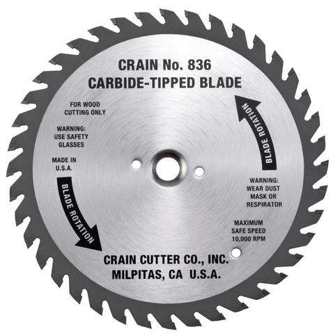 CARBIDE TIPPED STEEL BLADE