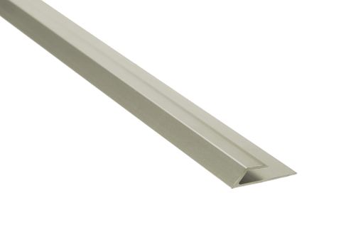 5/32"-13/64" (4MM-5MM) LVT REDUCER/CAP SATIN CLEAR ANODIZED