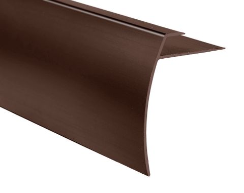 15-64"-9/32" (6MM - 7MM) LVT STAIR NOSING SATIN ANTIQUE BRONZE
