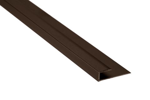 5/32"-13/64" (4MM - 5MM) LVT CAP MOULDING SATIN ANTIQUE BRONZE