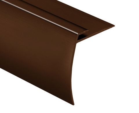 5/64"-1/8" (2MM-3MM) NOSING LVT SATIN ANTIQUE BRONZE
