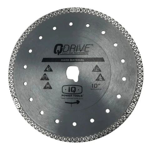10" Q-DRIVE BLADE "GREY" HARD MATERIAL/PRCELAIN/GRANITE FOR USE WITH THE IQTS244
