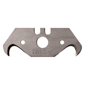 2-NOTCH LARGE GERMAN HOOK W/ HOLE   (5) PER WRAP 0.025" THICK