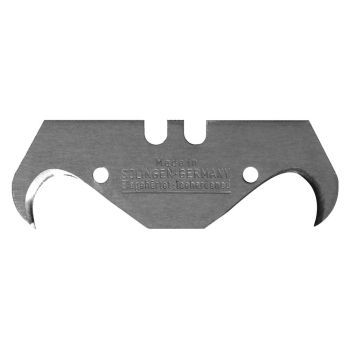 2-NOTCH EXTRA-LARGE GERMAN HOOK (10 BLADES PER TUBE, 10 TUBES PER BOX) 0.025" THICK