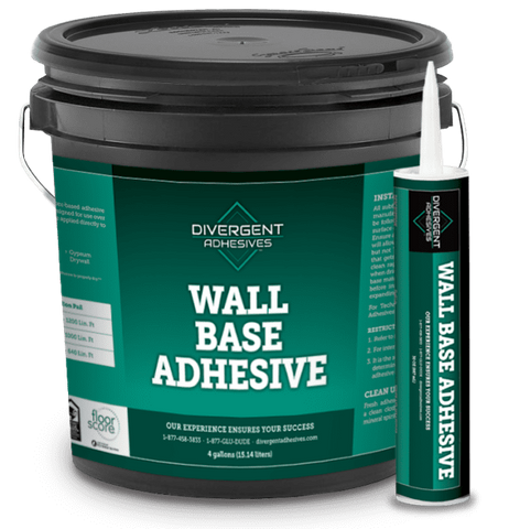 DIVERGENT WALL BASE ADHESIVE 1 GAL