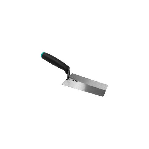BUCKET TROWEL 6.3" WITH SOFT GRIP HANDLE
