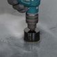ADJUSTABLE METAL HOLE DRILL GUIDE WITH PLASTIC SUCTION CUP