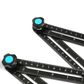 MULTI-FUNCTIONAL ADJUSTABLE TILE HOLE LOCATOR