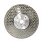 5" ELECTROPLATED DOUBLE SIDED DIAMOND CUP WHEEL FOR CUTTING AND GRINDING