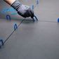1/16" BLUE HORSESHOE SPACER, 400PCS/JAR
