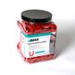 1/8" RED HORSESHOE SPACER, 300PCS/JAR