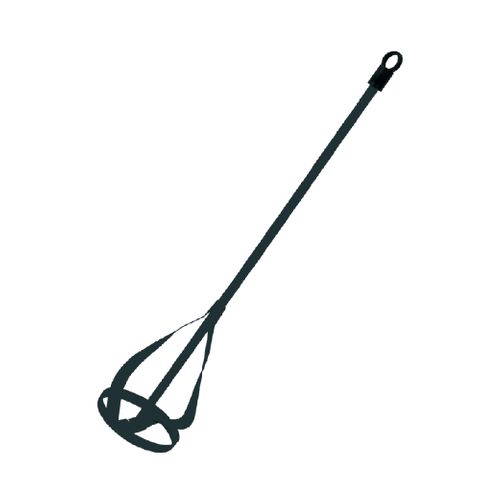 PAINT MIXER, HEX STEEL SHANK, WITH PLASTIC HANGER, POWDER COATED