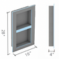WEDI SHOWER NICHE