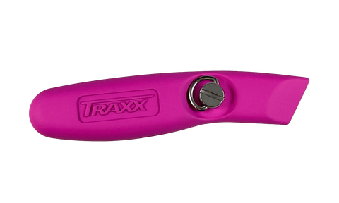 TRAXX PINK NON-SLIP UTILITY KNIFE