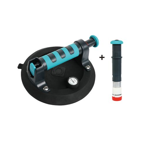 BATTERY VACUUM SUCTION CUP KIT, MANUAL OR BATTERY LIFTING (243 LBS OR 309 LBS) SUITABLE FOR SMOOTH OR TEXTURED SURFACE (BATTERY CHARGER INCLUDED)