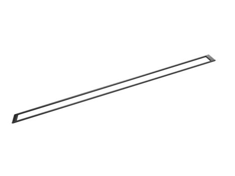 (US1000089) WEDI FUNDO RIOLITO LINEAR COVER FRAME MB43 MATTE BLACK 43-25/32" X 2-9/16" X 1/4" (LxWxH)