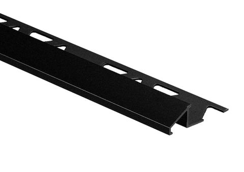 3/8" (10MM) TILE REDUCER MATTE BLACK (12 PER TUBE)