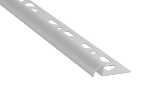 3/8" (10MM) ROUND TILE EDGE WHITE