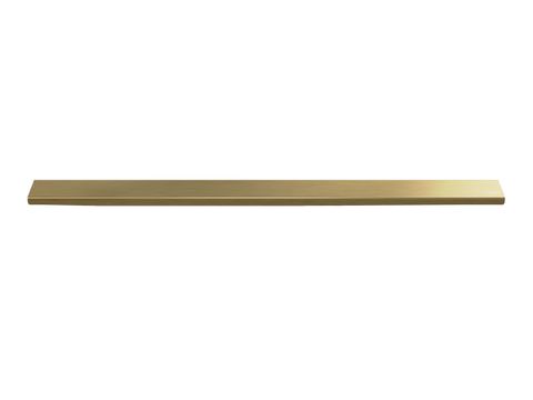 (US1000091) WEDI FUNDO RIOLITO LINEAR COVER PLATE B43 BRUSHED BRASS 42-29/32" X 1-49/64" X 33/64" (LxWxH)