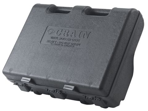 VINYL ROLLER CASE W/WHEELS