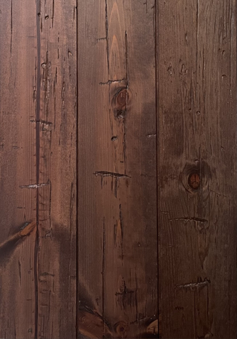 1" X 8" X 8' HAND HEWN BARNWOOD END MATCHED - COLOR #9 MOUNTAIN LODGE (NOMINAL 4.5 SQF/PC OR 18 SQF/BUNDLE OF 4)